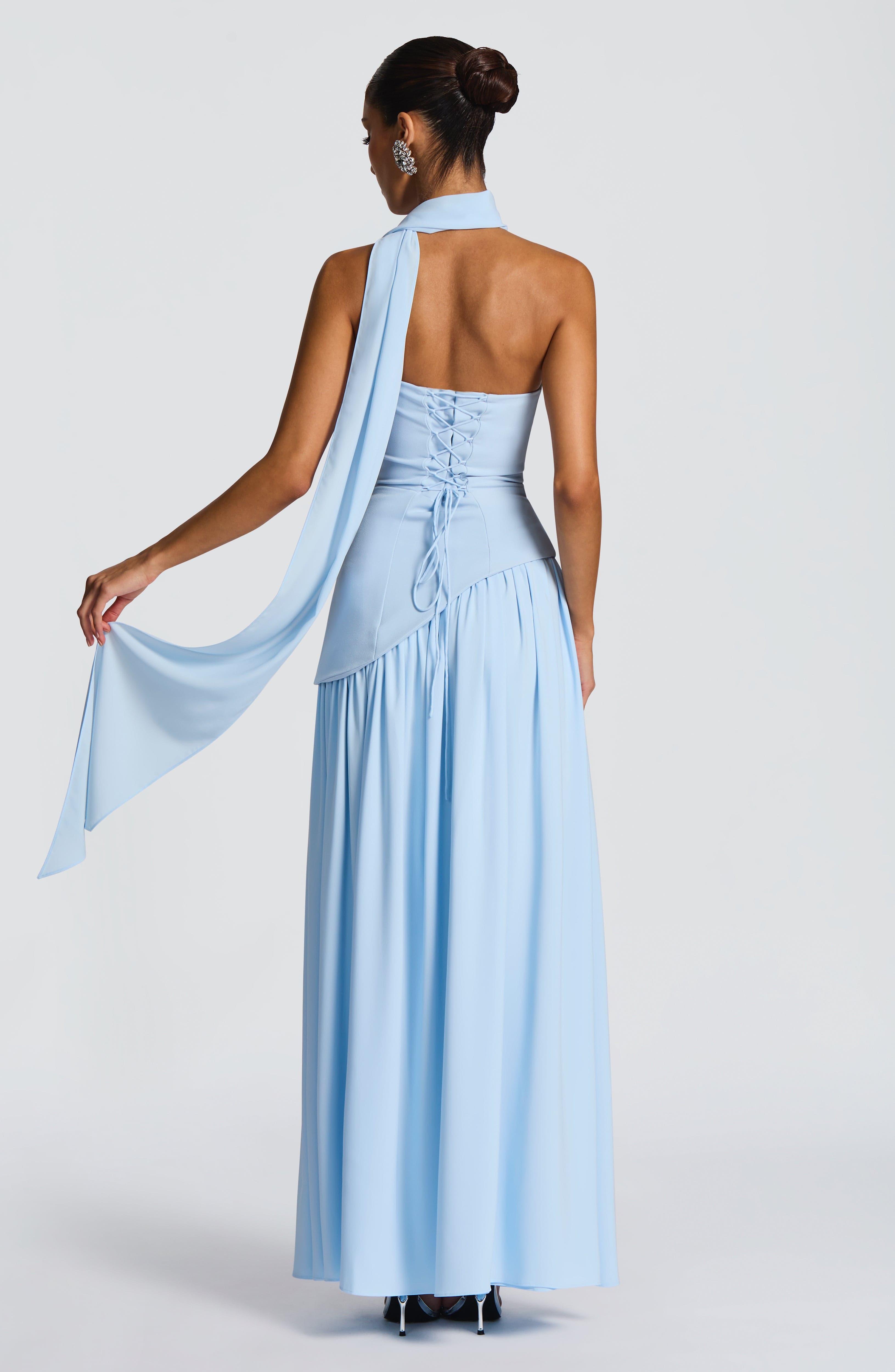 Witkaé™ | Svara Satin Maxi Dress