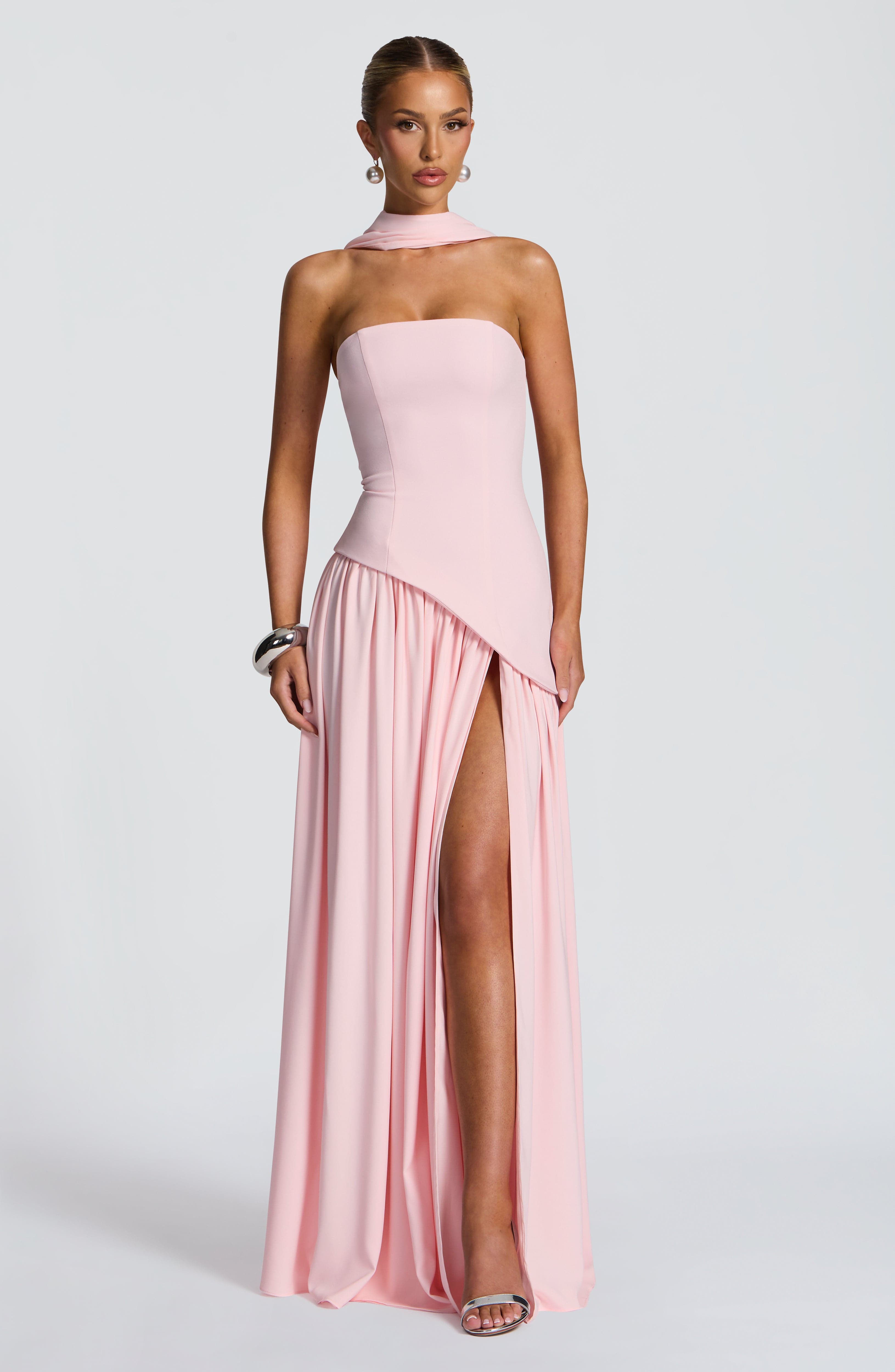 Witkaé™ | Svara Satin Maxi Dress