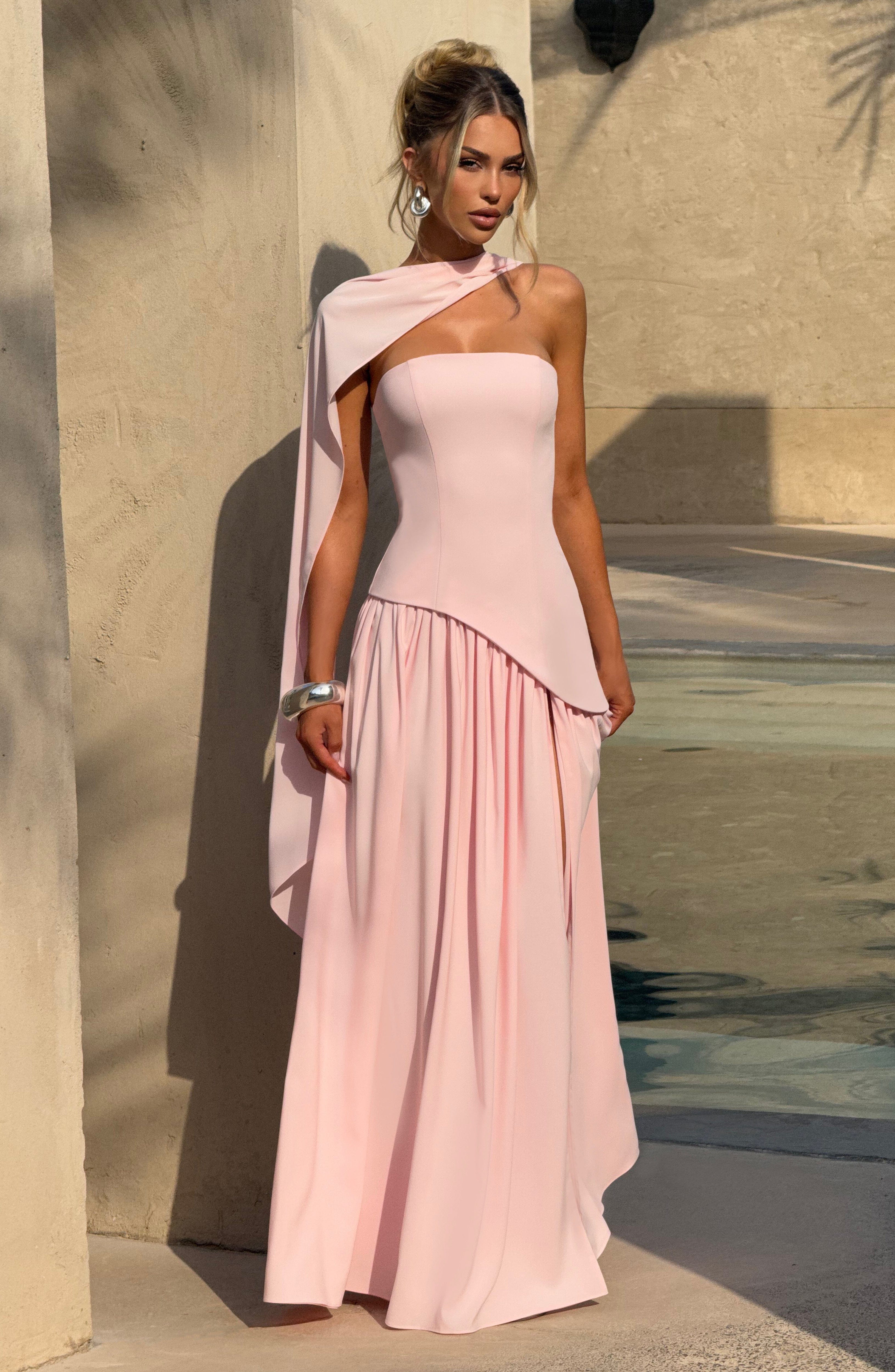 Witkaé™ | Svara Satin Maxi Dress