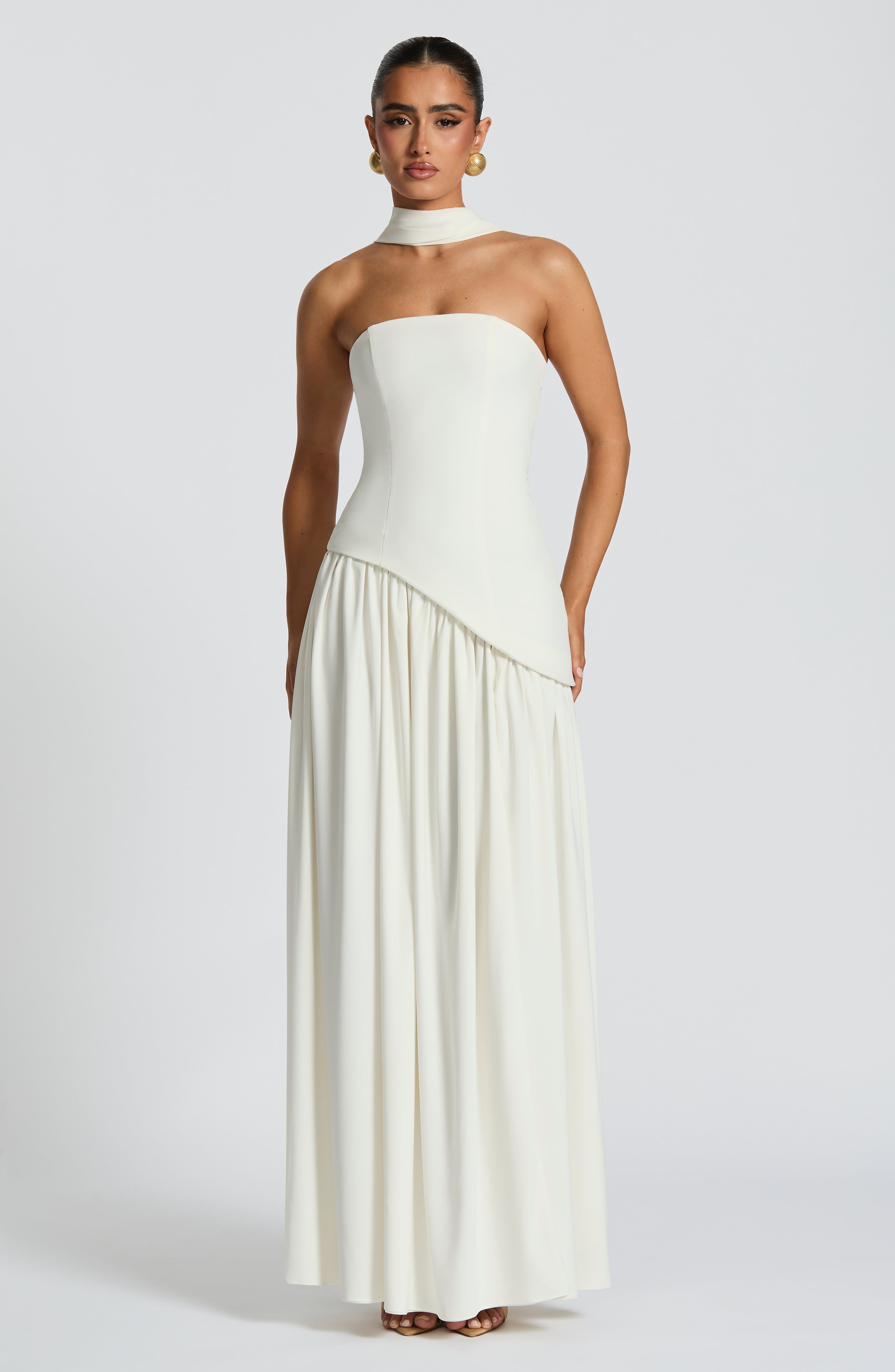 Witkaé™ | Svara Satin Maxi Dress