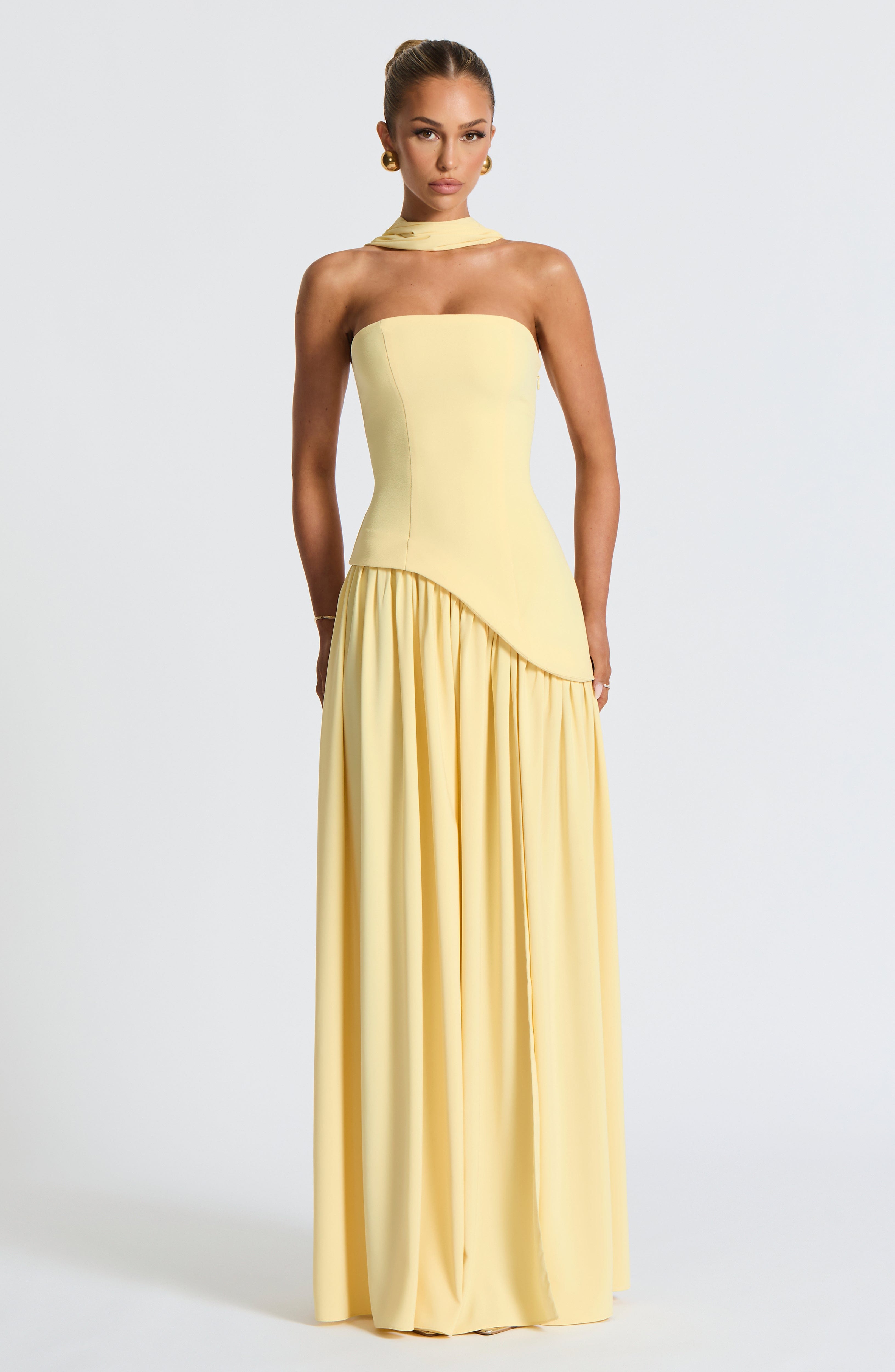 Witkaé™ | Svara Satin Maxi Dress