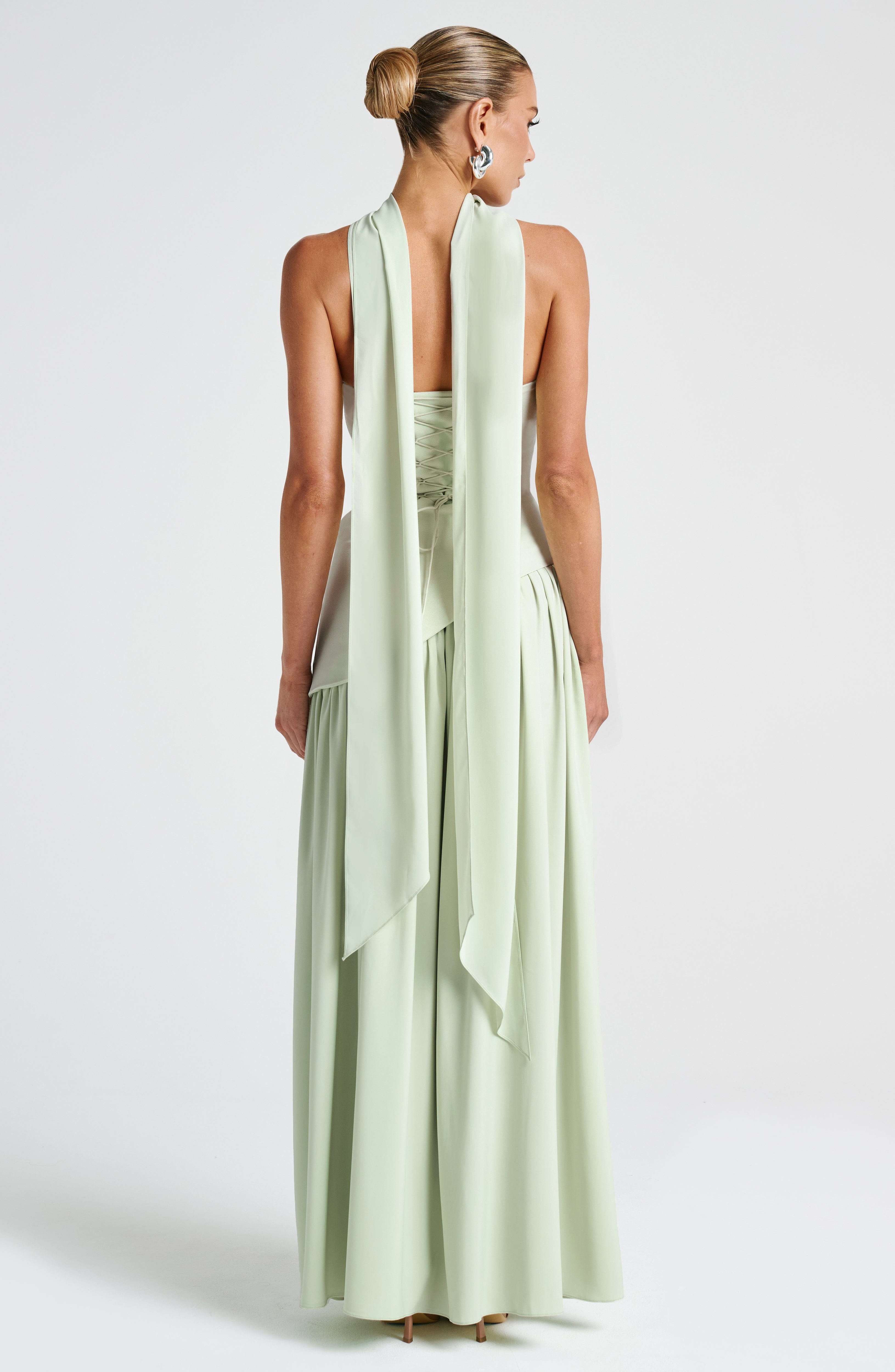 Witkaé™ | Svara Satin Maxi Dress