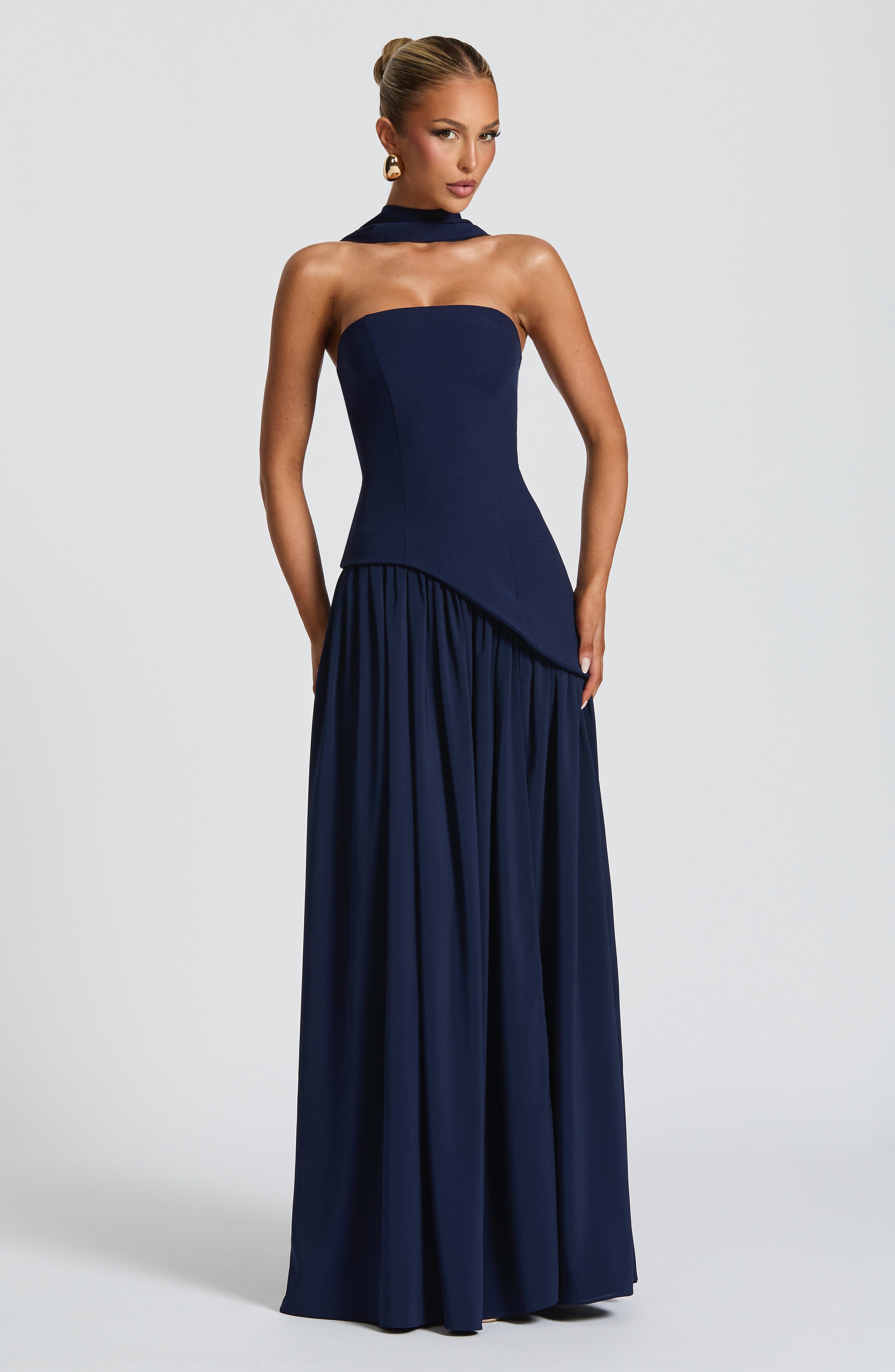 Witkaé™ | Svara Satin Maxi Dress
