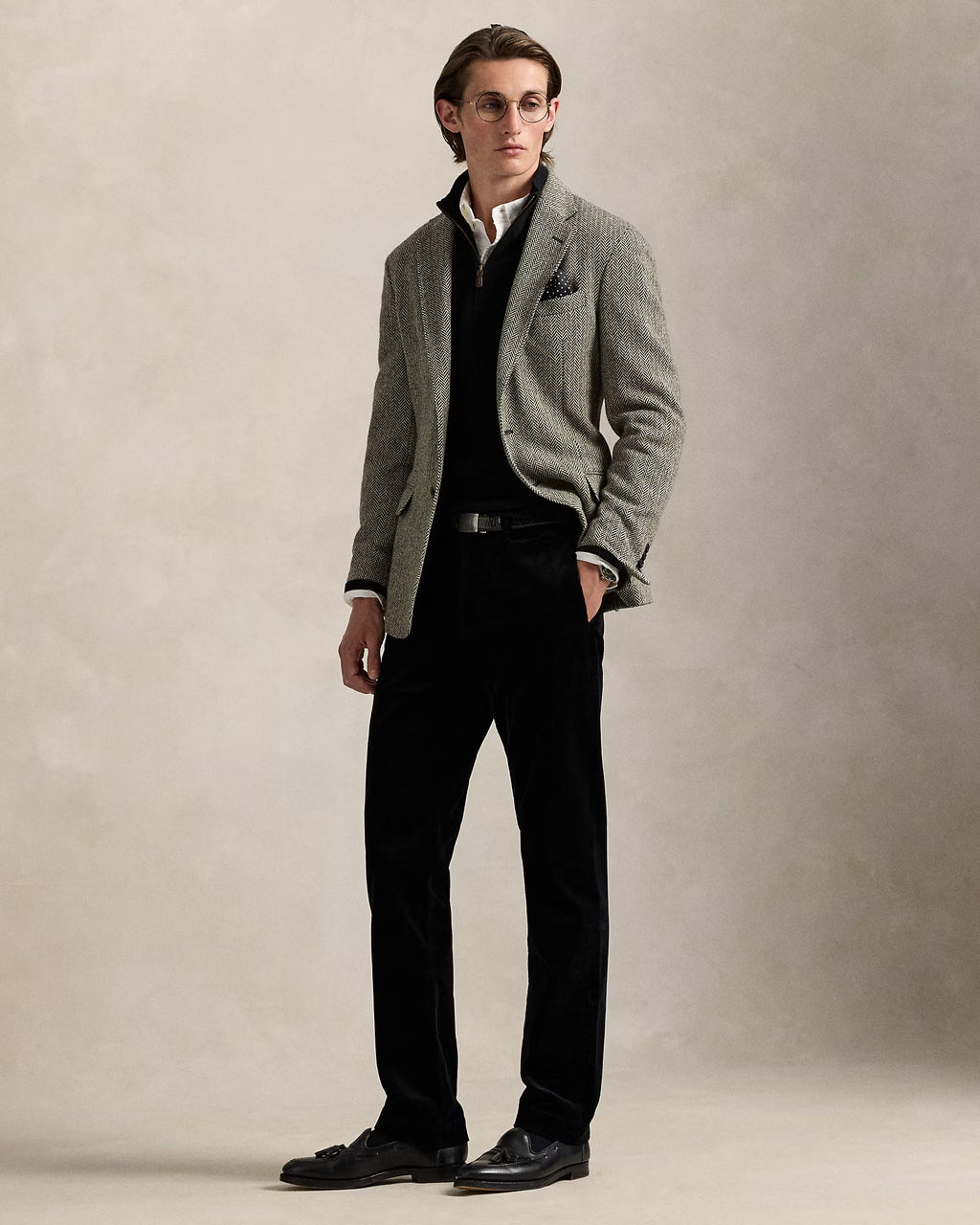 Jersey de lana con cremallera