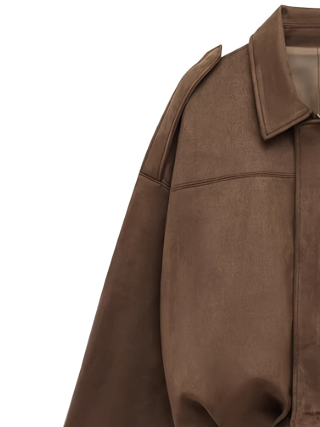 Siena™  | Krótka kurtka zamszowa w stylu retro