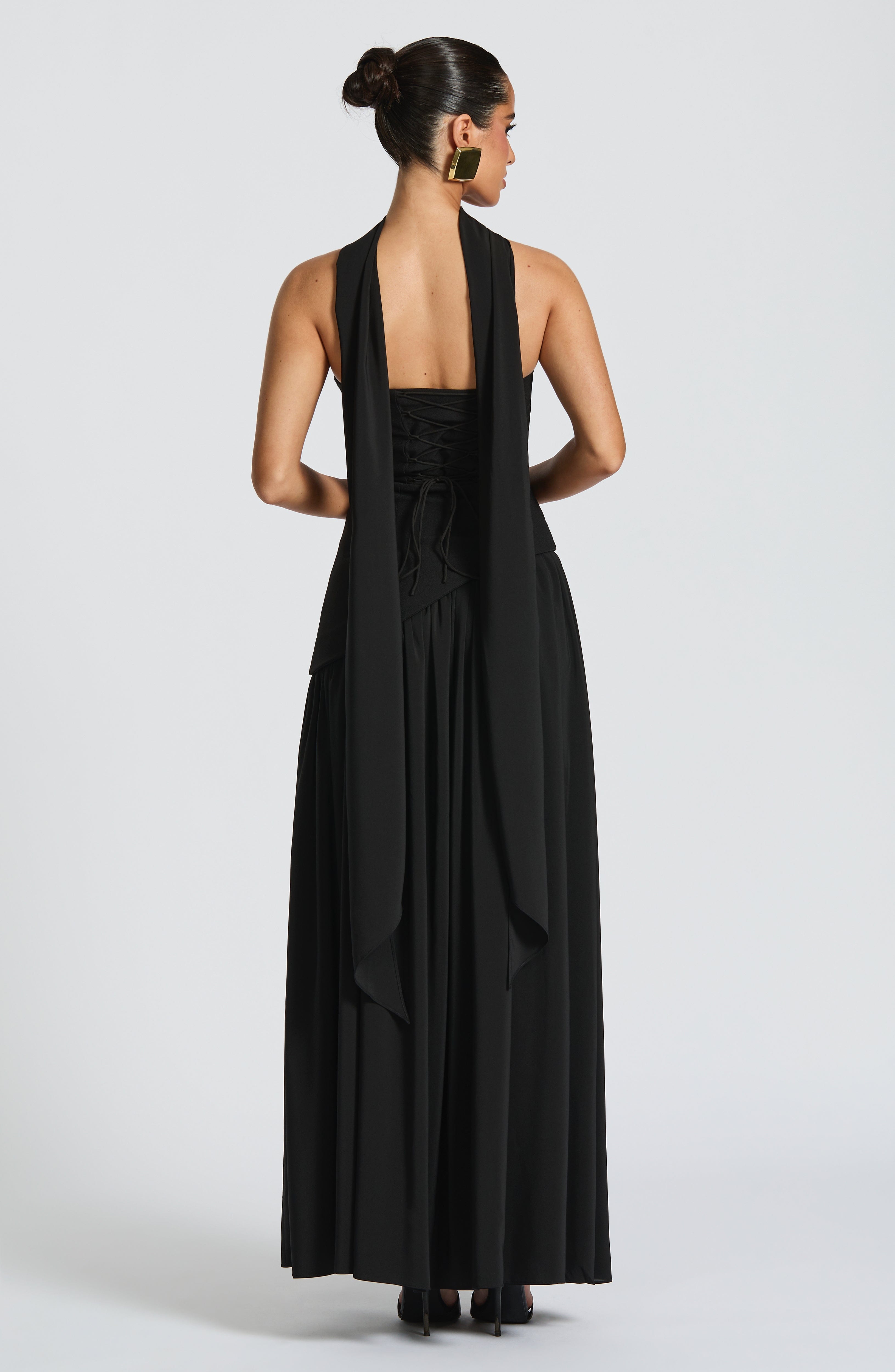 Witkaé™ | Svara Satin Maxi Dress